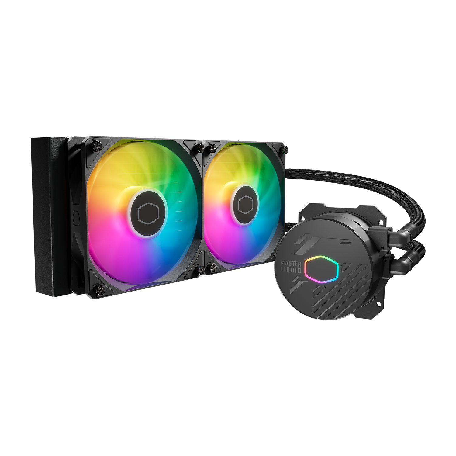 WATERCOOLING COOLERMASTER MASTERLIQUID 240L CORE BLACK ARGB